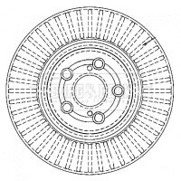 BORG & BECK Тормозной диск BBD4459